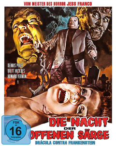 Dracula, Prisoner of Frankenstein | Drcula contra Frankenstein  |   Blu-Ray